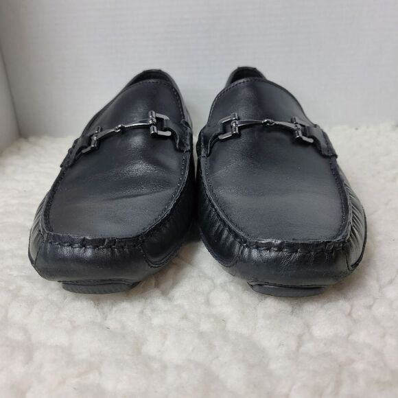 Cole Haan Wyatt Bit Driver Men's Casual Shoes Size 11 Black Leather C35783 - Picture 2 of 10